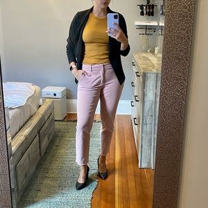 Loft Frayed Girlfriend Chinos